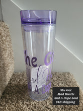 Load image into Gallery viewer, Personalized Color Top Acrylic Tumbler
