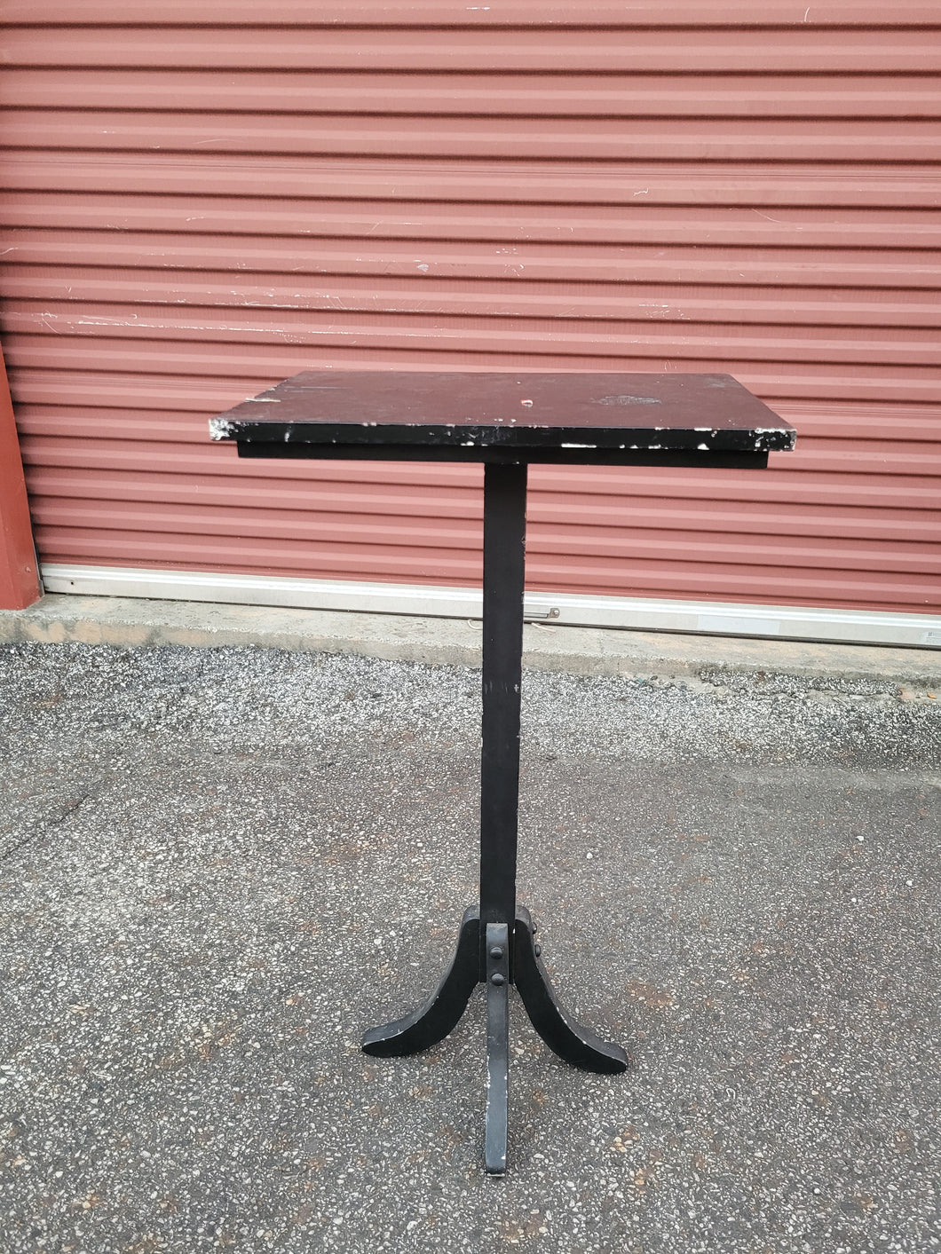 Black Wood Plant Stand