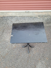 Load image into Gallery viewer, Black Wood Plant Stand
